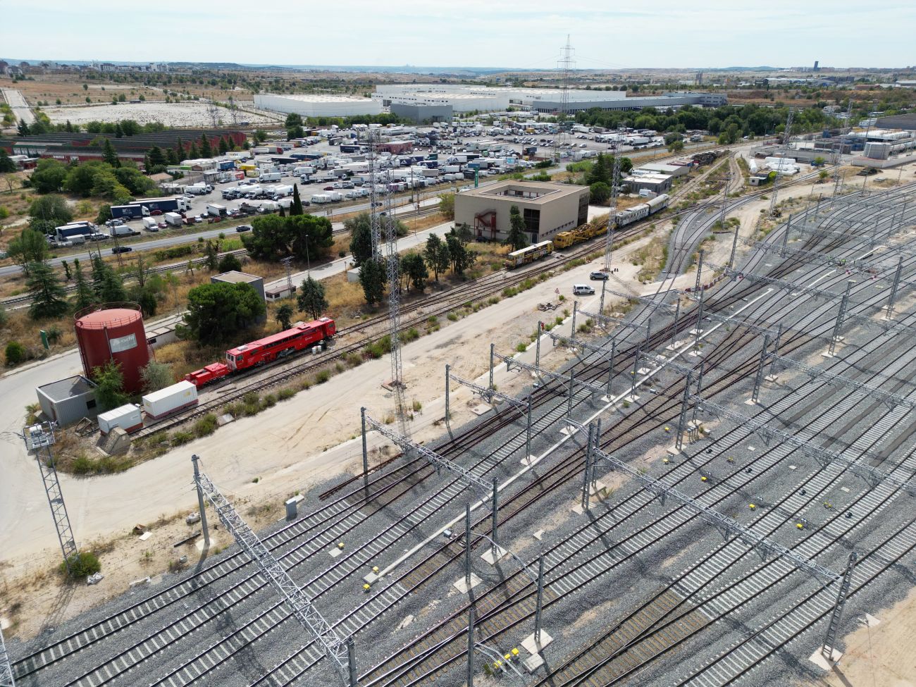 Terminal mercancías Madrid-Vicálvaro