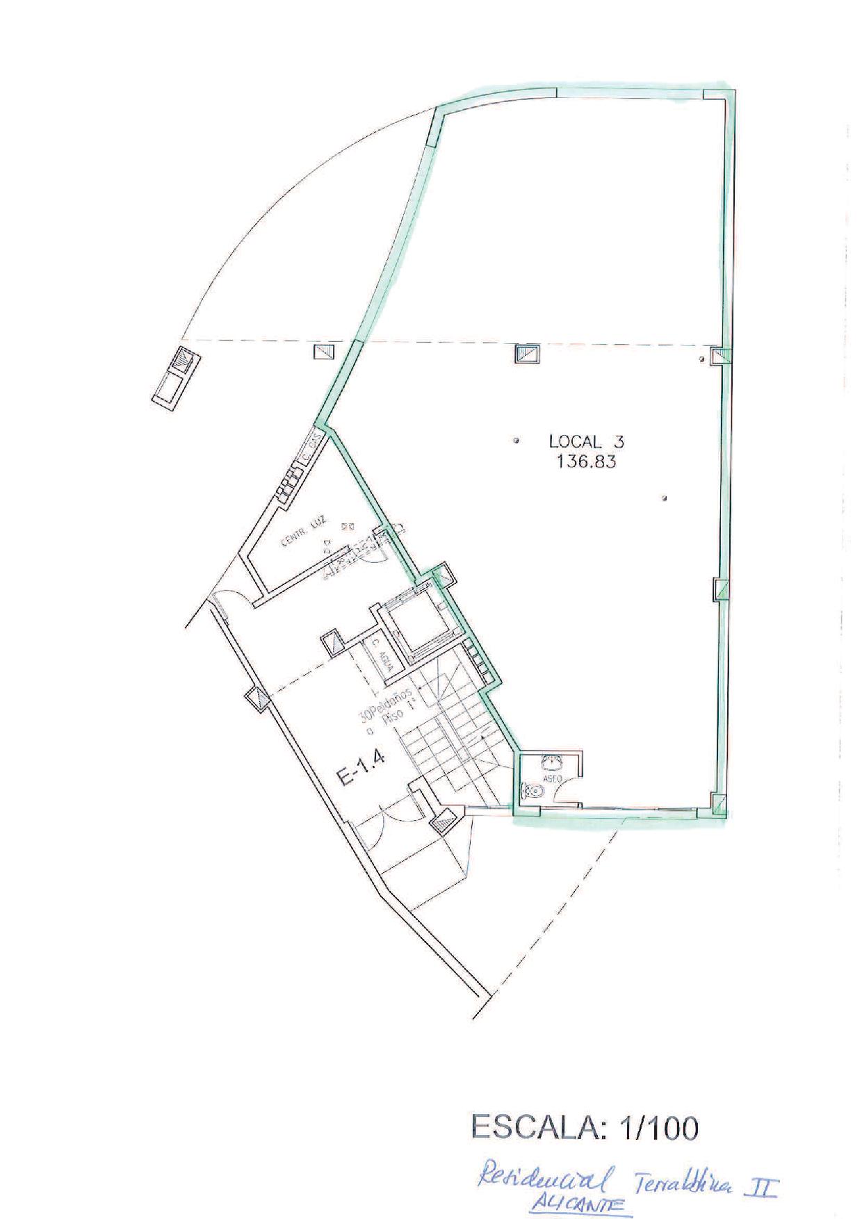 Plano detalle local nº 3