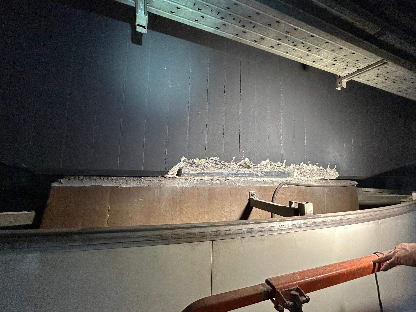 22 de octubre de 2025. Sustitución de neoprenos.