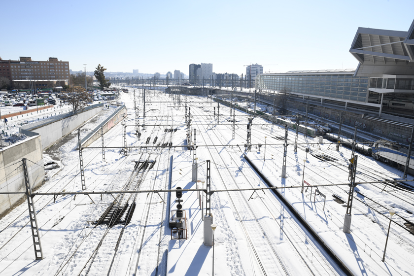 Atocha's marshalling yard