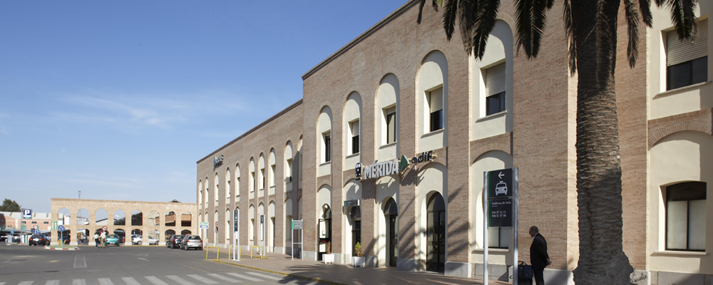 Vista edificio estación