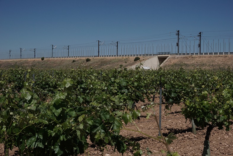 Vías y tendido eléctrico 