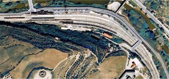 Imagen aérea de la instalación de Manresa