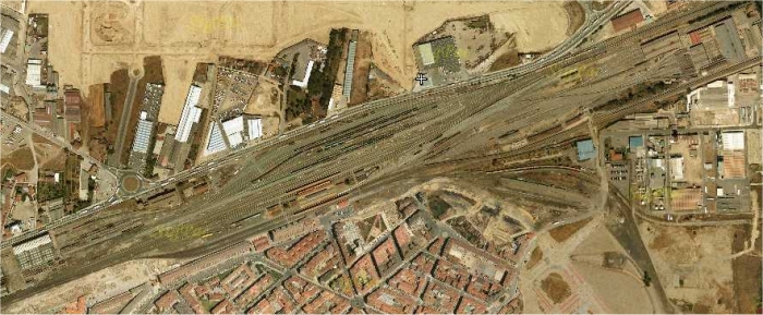 Imagen aérea de Miranda de Ebro Mercancías
