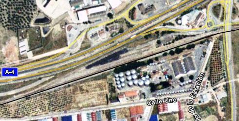 Imagen aérea instalación de Montoro