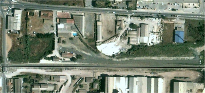 Imagen aérea instalación de Atarfe-Santa Fe
