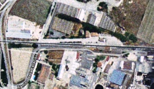 Imagen aérea instalación de Pinos Puente