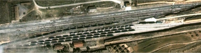 Imagen aérea de la instalación de Samper