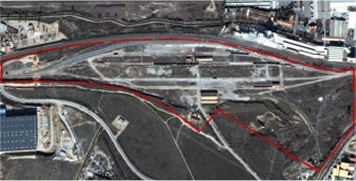 Imagen aérea instalación de Aranjuez