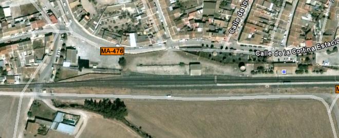 Vista aérea instalación de Almargen - Cañete