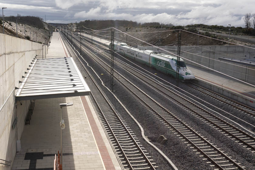 Seneca Tests, Sanabria Station, Galicia High-speed line 04-14-21