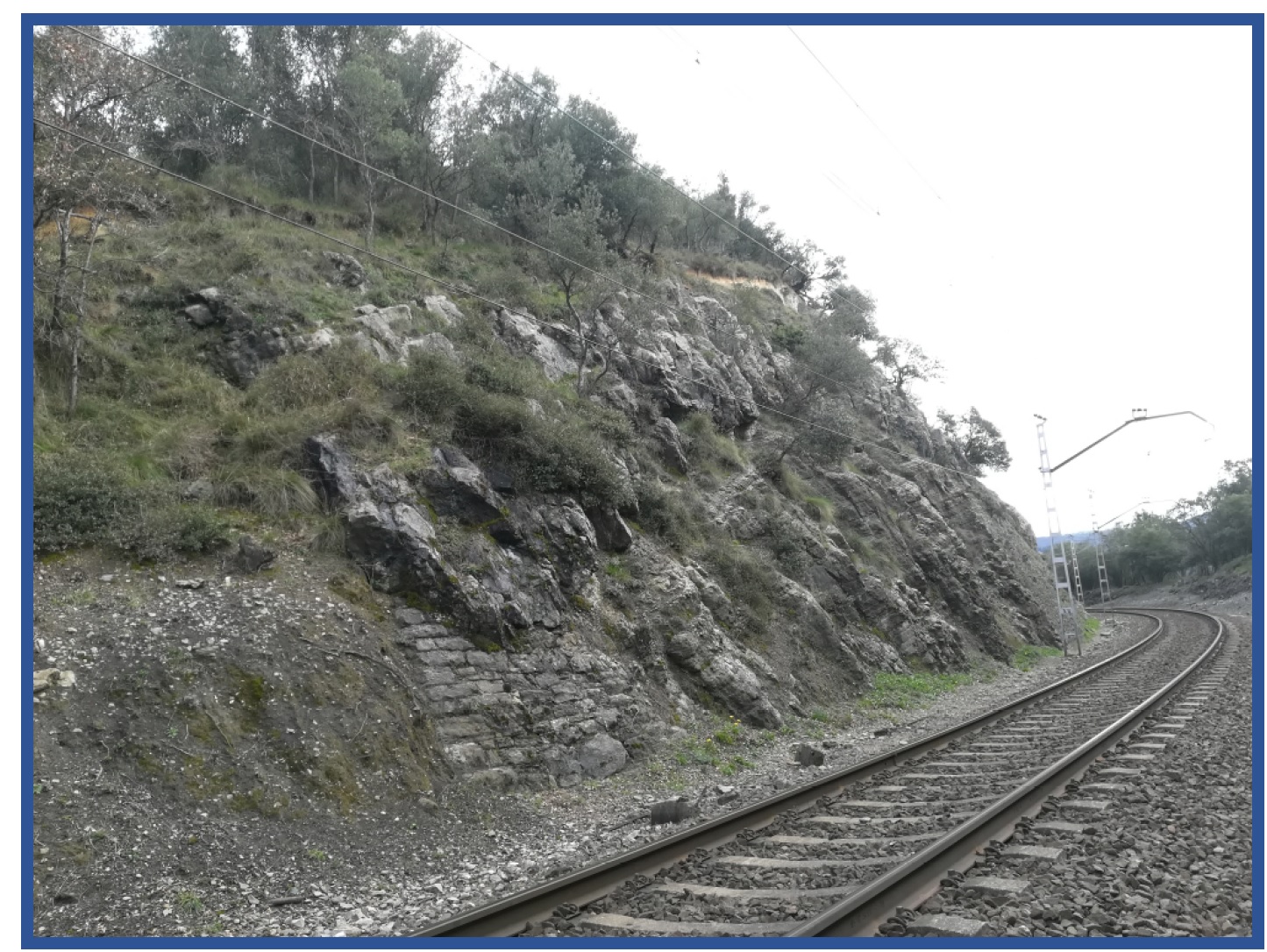 Línea Madrid-Hendaya-Gipuzkoa-talud