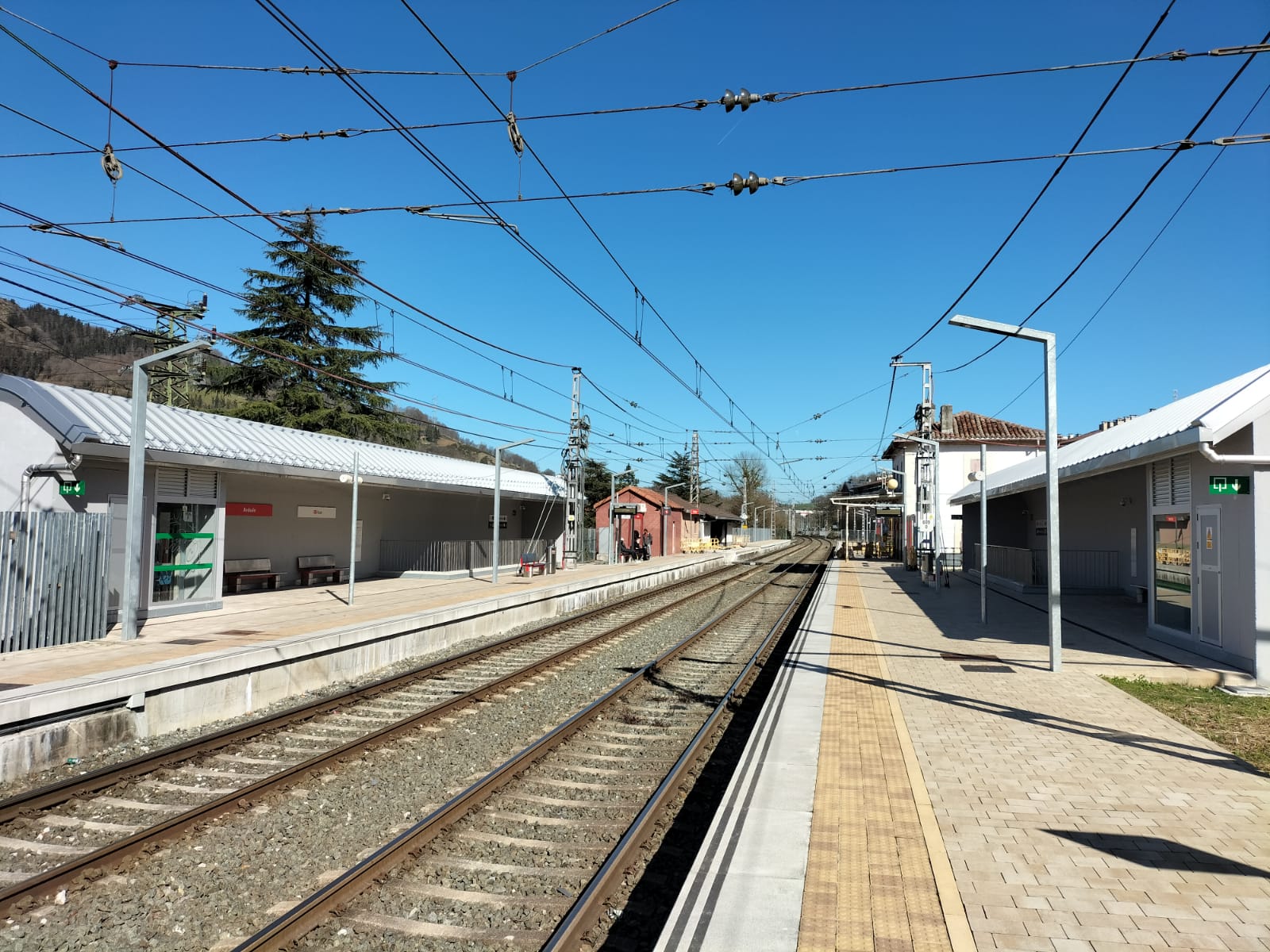 Andenes de la estación