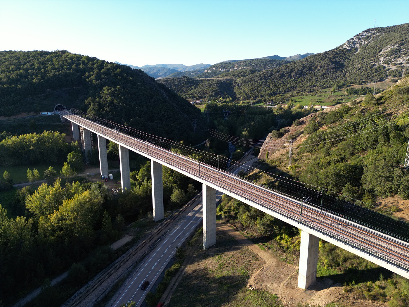 Viaducto Buen Suceso II LAV Madrid Asturias Gijon-Oviedo. Variante Pajares 2023