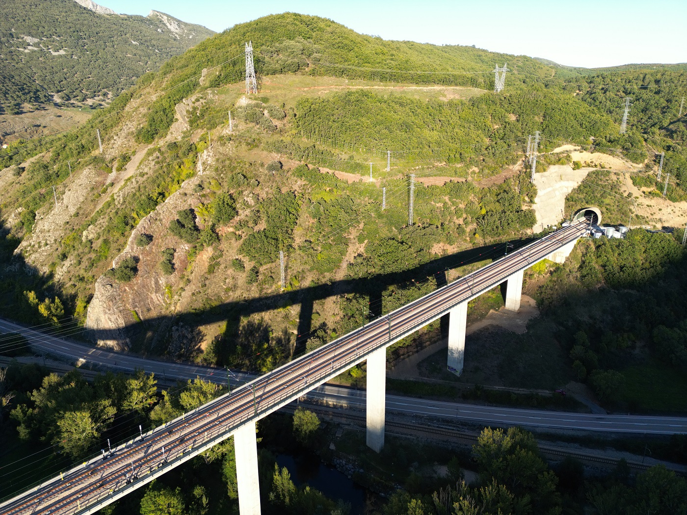 Viaducto Buen Suceso II LAV Madrid Asturias Gijon-Oviedo. Variante Pajares