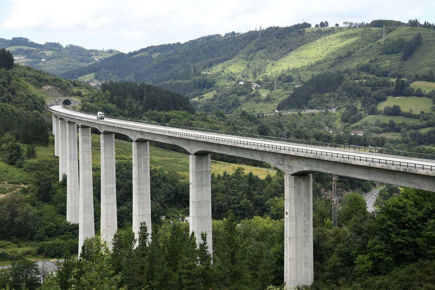 Viaducto de Bergara. Julio de 2024.