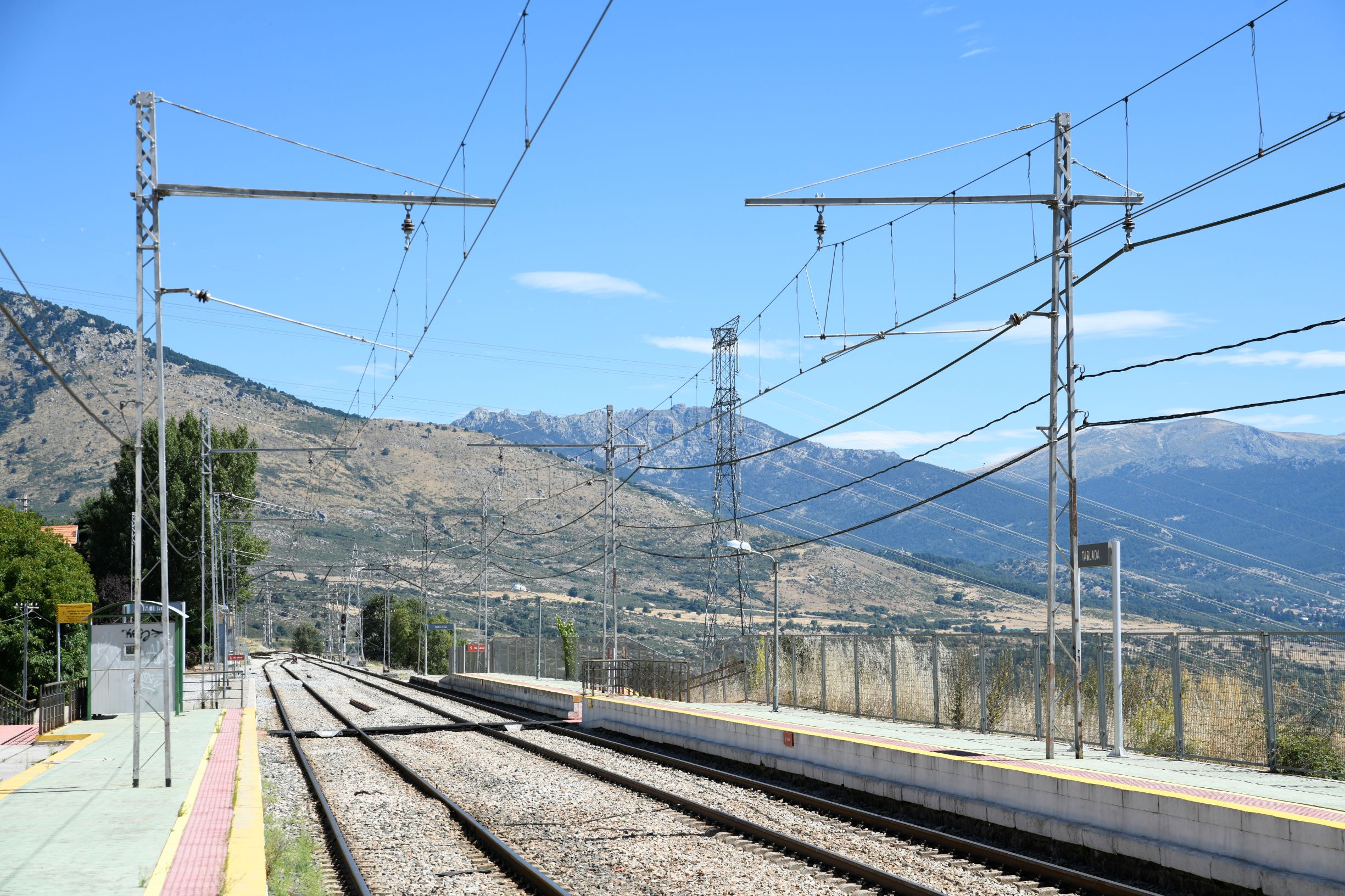 Tablada, línea Cercedilla-Segovia