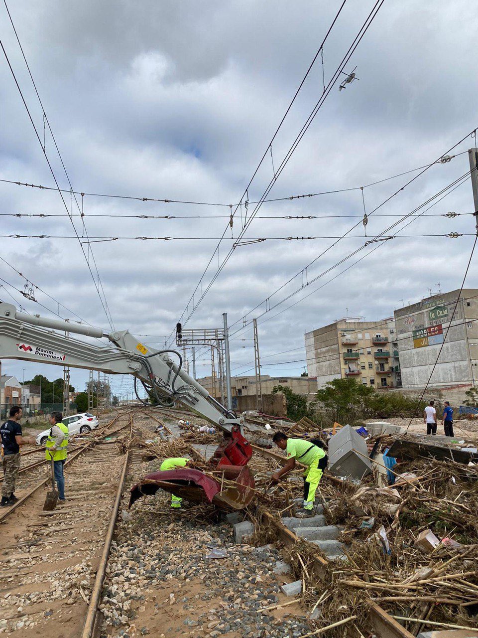 01.11.2024 Red convencional: Trabajos en Cercancías de Valencia.