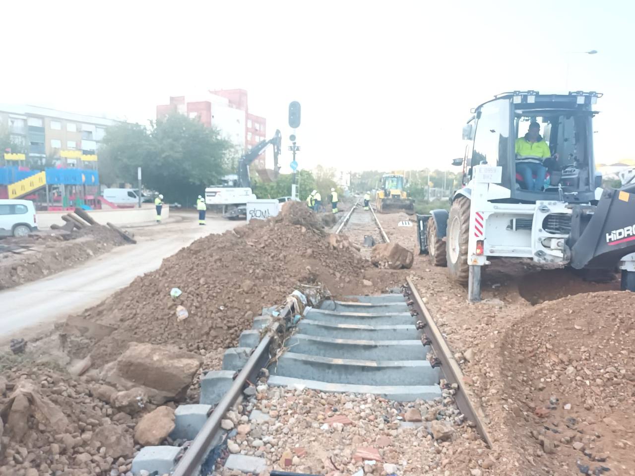 02.11.2024 Red convencional: Trabajos de limpieza y reparación 2 de noviembre en Cercanías Valencia.