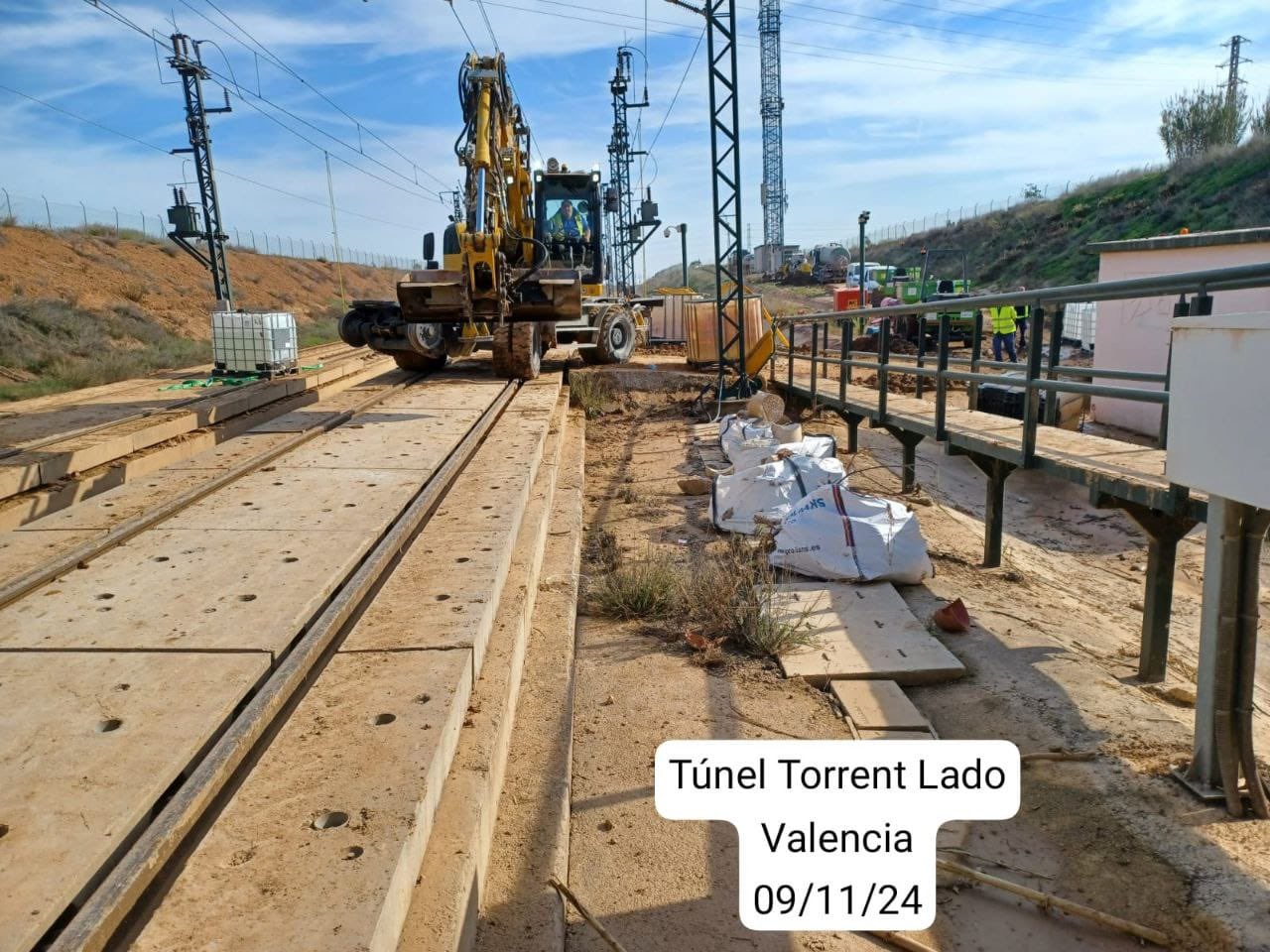 09.11.2024 Alta velocidad: El túnel de Torrent de casi 3 km de recorrido está casi a punto.