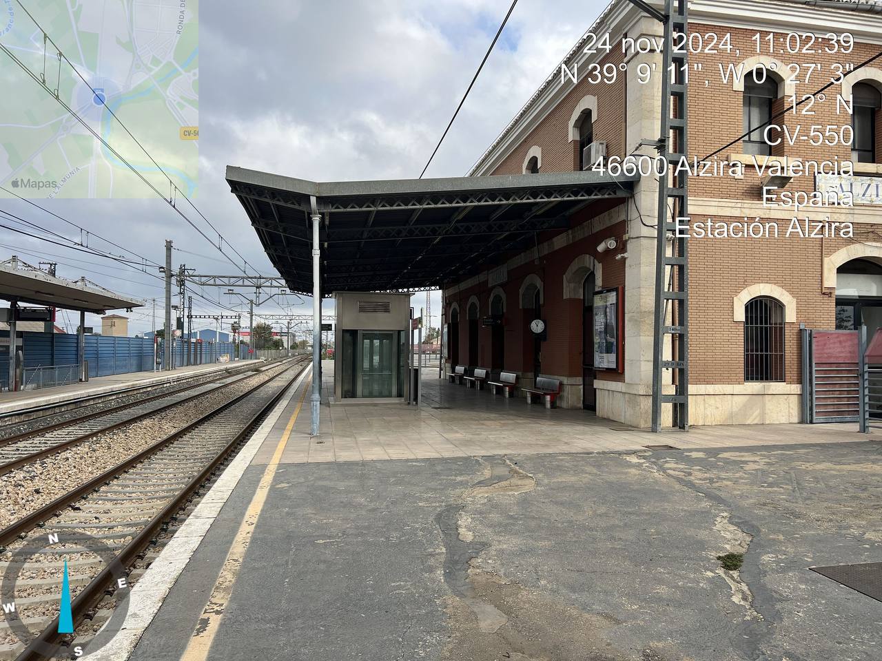 24.11.2024 Red convencional: Adif pone en servicio el tramo entre Carcaixent y Alzira.