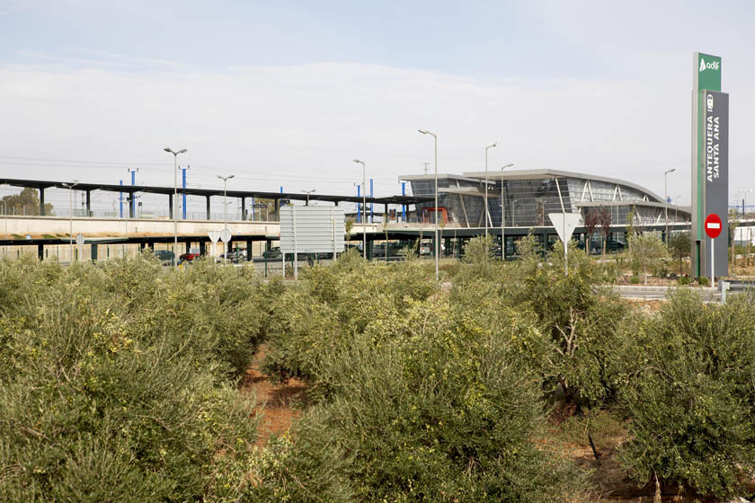 Estació Antequera Santa Ana, vista general