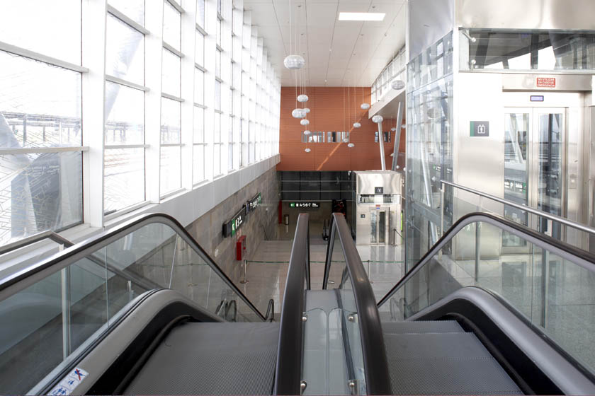 Estación Antequera Santa Ana, acceso al vestíbulo