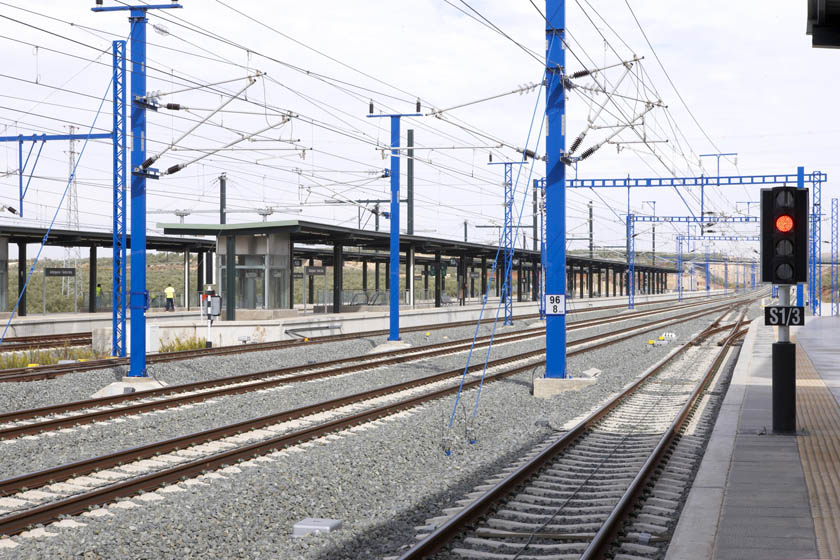 Estación Antequera Santa Ana, andenes