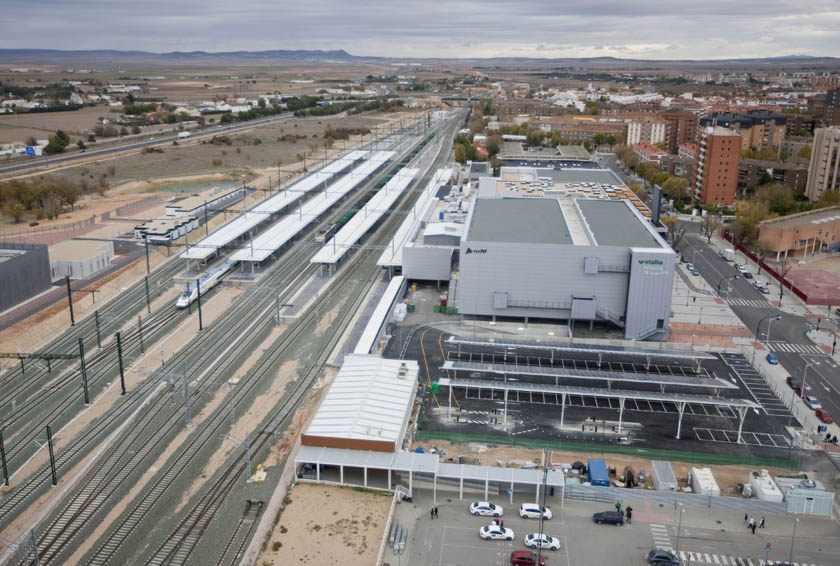 Estación Albacete Los Llanos, vista aérea