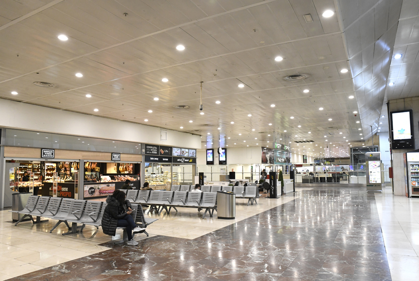 Barcelona Sants station, hall