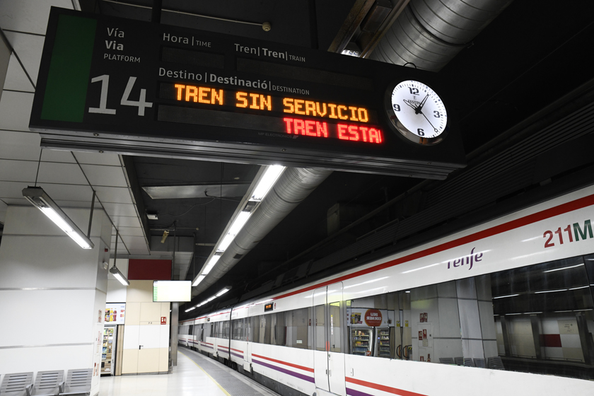 Estación Barcelona Sants, andenes