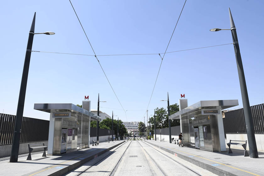 Estación Granada AVE, tren lixeiro