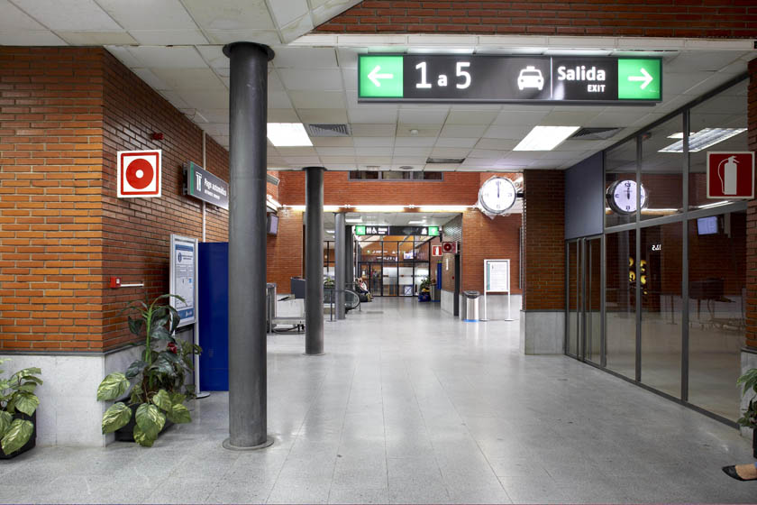 Estación de Puertollano, vestíbulo