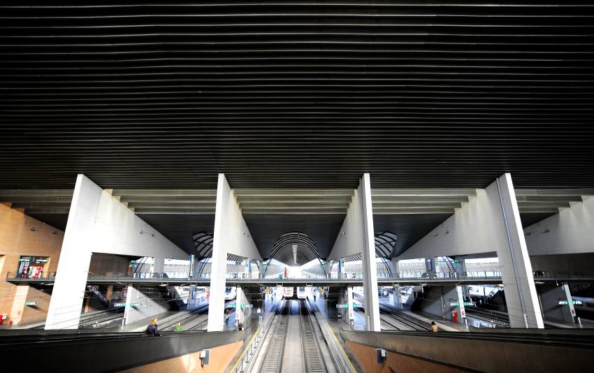 Estación Sevilla Santa Justa, andenes