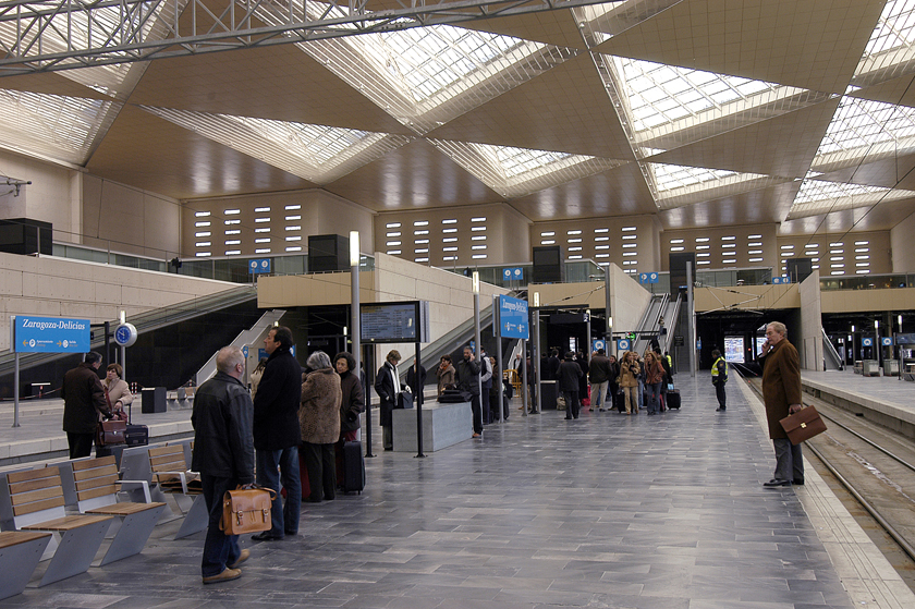 Estación Zaragoza Las Delicias, viajeros