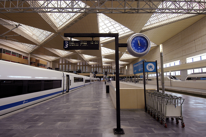 Estación Zaragoza Las Delicias, andenes