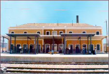 Exterior de la estación de Benicarló Peñíscola