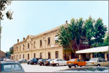 Exterior de la estación de Teruel