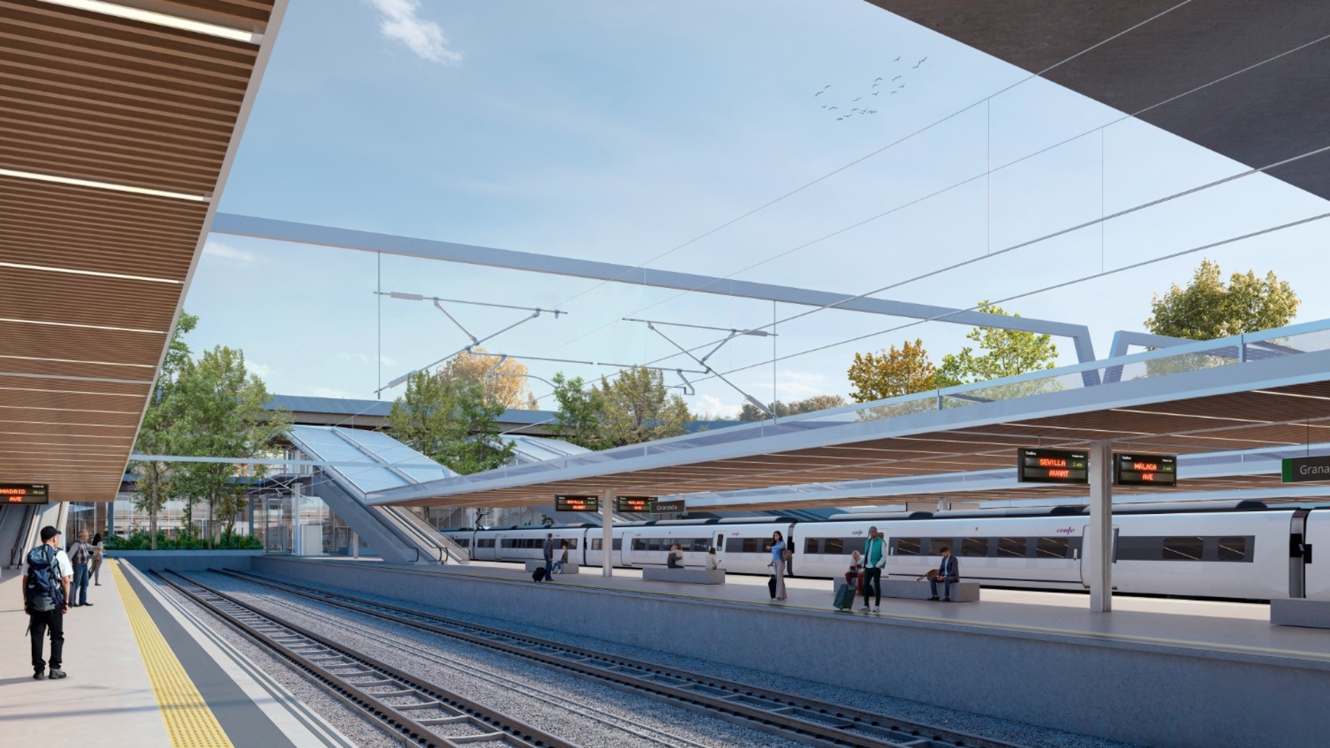 La remodelación ampliará la capacidad ferroviaria mediante nuevos andenes y una configuración más eficiente de la estación.