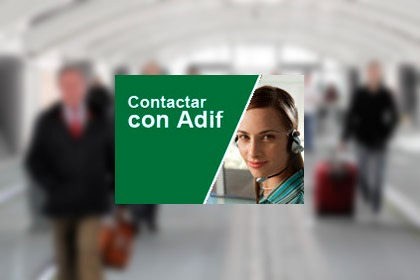 Imagen con una operadora que ilustra la información sobre el Centro de Atención a Usuarios