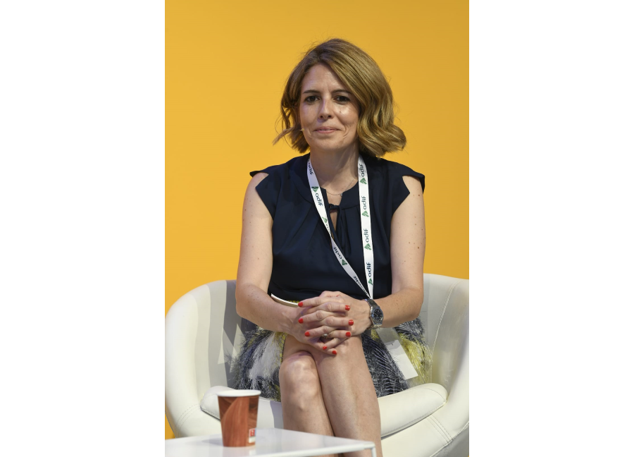 Esther Mateo, directora general de Seguridad, Procesos y Sistemas Corporativos.