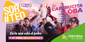 sorteo de 25 entradas dobles para ver la pelicula De caperucita a loba