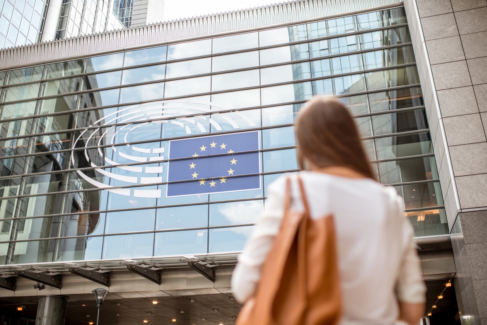 Fachada sede de la Unión Europea