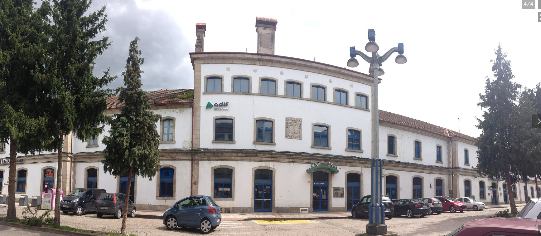 Fachada Estación Monforte de Lemos